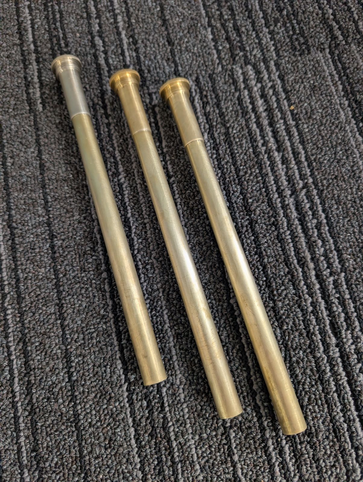 Older Style VG Large Bore Trombone Leadpipe Assembly (Shires Threads)