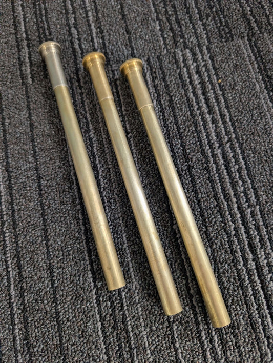 Older Style VG Large Bore Trombone Leadpipe Assembly (Shires Threads)