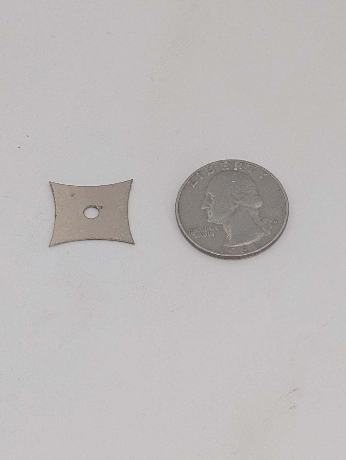 Large Spikey Rectangle Flange